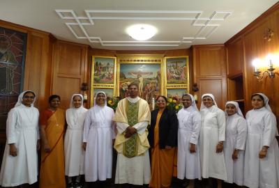 Blessing of JMJ Generalate, Via Tevere, Rome