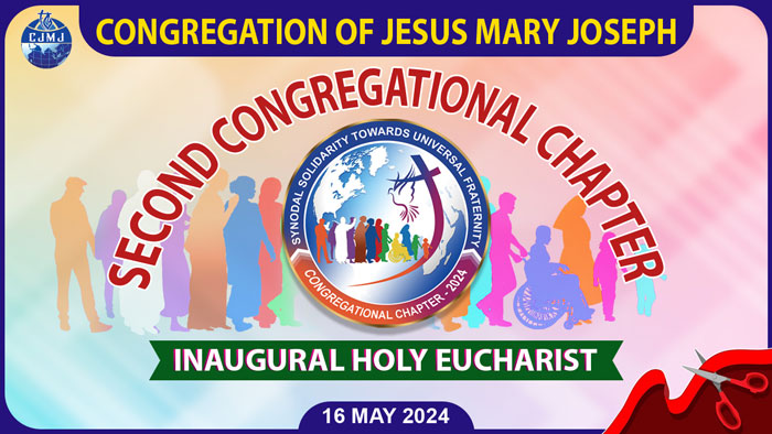  Inaugural Holy Eucharist: Second Congregational Chapter – 16.05.2024