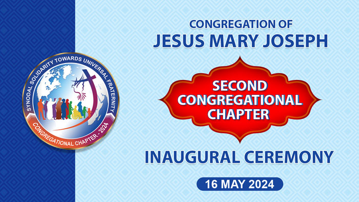  Second Congregational Chapter: Inaugural Ceremony